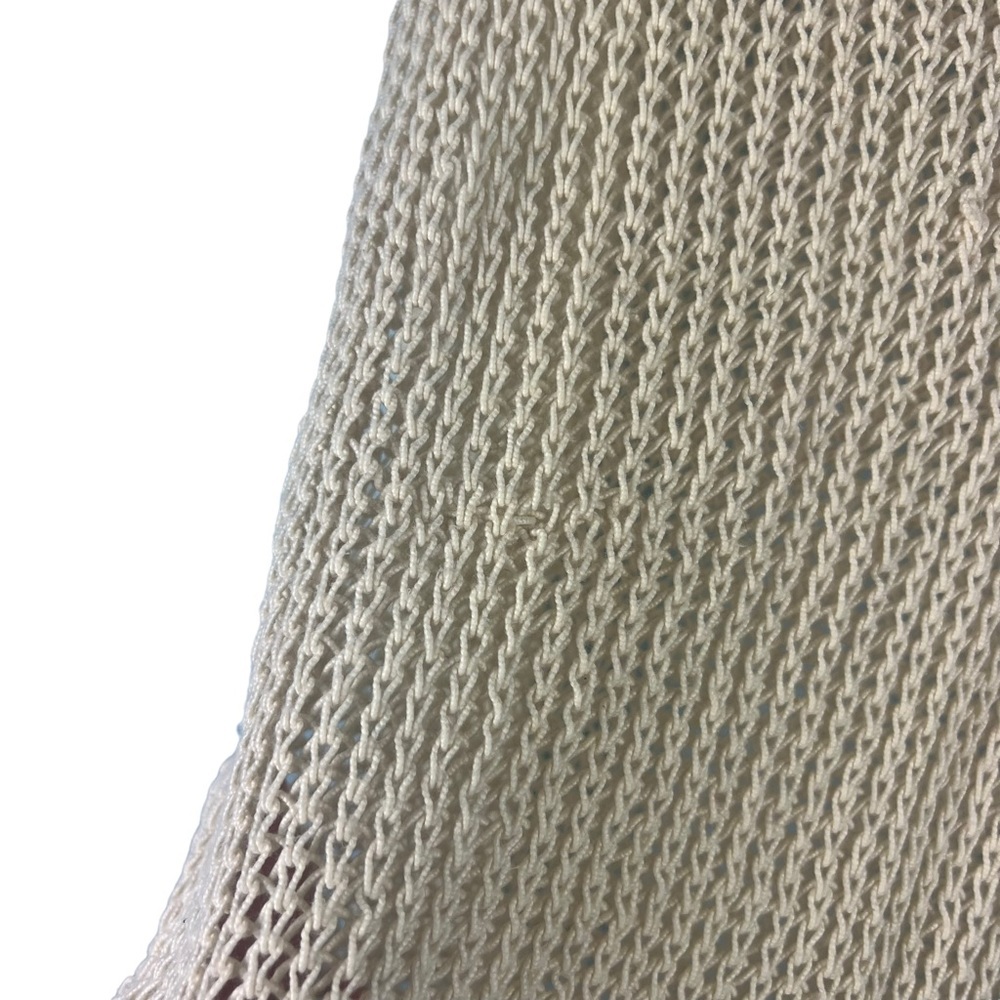 Rag & Bone Beige Knit Henley Hoodie Sweater Women’s Size Small Casual Pullover - Picture 4 of 9